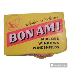 Vintage Bar Of BON AMI Modern Cleaning Bar Sealed For Glass Paint Bathrooms